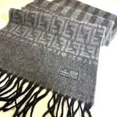 FENDI フェンディ マフラー ズッカ柄 フリンジ