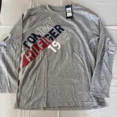 新品⭐︎TOMMY HILFIGER グレー 長袖Tシャツ
