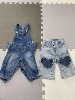 Gap H&M ハート型ポケットデニムセット