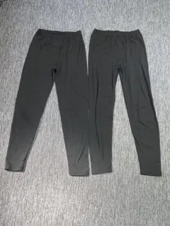 キッズ ブラック スパッツ Lサイズ