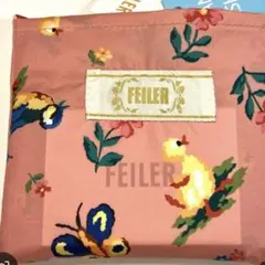 FEILER ハイジ柄エコバッグ ピンク