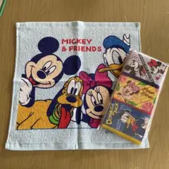【新品未使用】 Disney ミッキーハンドタオル (35×35cm)