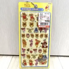 ボンボンドロップシール くまのプーさん　ディズニー