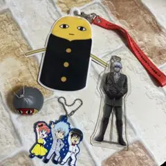 銀魂　ストラップ　グッズ　4点セット