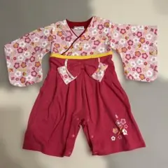 袴ロンパース　70サイズ　初節句　ひな祭り