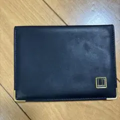 dunhill レザー 名刺入れ パスケースブラック