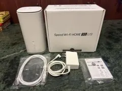 Speed Wi-Fi HOME 5G L13 本体(ジャンク品)