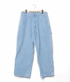 Lee ペインターデニム イージー仕様 ライトブルー M相当