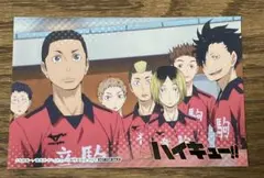 ハイキュー!! 音駒 ポストカード