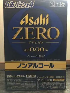Asahi ZERO ノンアルコール 350ml×24缶のサムネイル