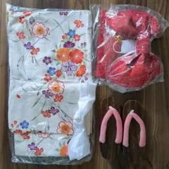 大人用　浴衣・帯・下駄セット