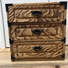 和箪笥 タンス 3段 和物 古道具 昭和レトロ