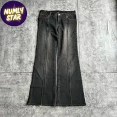 ブラック ブーツカットデニム goar.archive ブラック ブーツカットデニム goar.archive - メルカリ