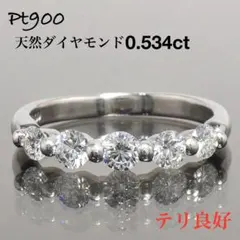 322】 天然ダイヤモンド 0.22ct 0.12ct プラチナ 11.5号弱 - メルカリ