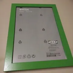 IKEA NYTTJA フォトフレーム 緑 13x18cm 1枚
