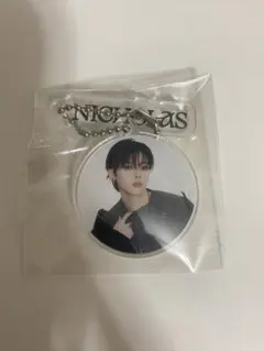 &TEAM アジツ　アクリルフォトキーリングNICHOLAS