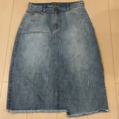 美品　デニムスカートのサムネイル