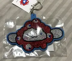 大阪関西万博　サンリオ　シナモロール　ミャクミャクキラキラレザーキーホルダー