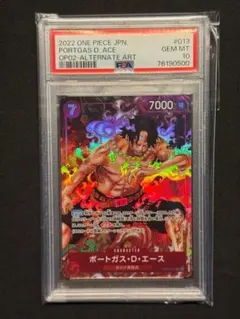 CGC10 PRISTINE psa10 エース OP02-013 ワンピース - メルカリ