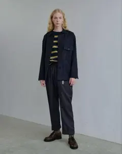 MARGARET HOWELL FOXBROTHERS ネイビースラックスのサムネイル