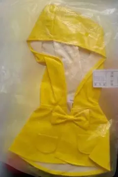 GIFT　ぬいぐるみ用　ポンチョ　イエロー　レインコートのサムネイル