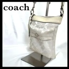 COACH ショルダーバッグ ポシェット シグネチャー 6442 キャンバス