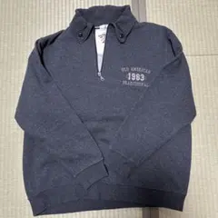 トレーナー　ハーフジップ