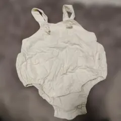テータテートクリーム色 サロペットロンパース