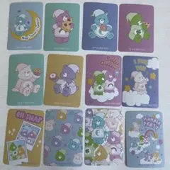 ケアベア　フレークシール　12枚