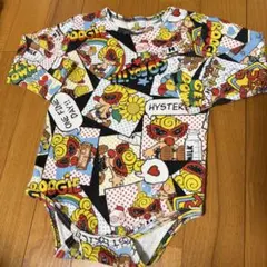 ヒスミニ ロンパース 80