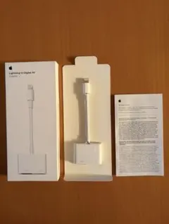 Apple純正　 Lightning - Digital AVアダプタ