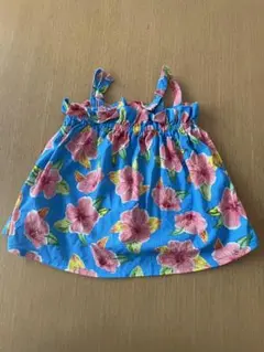 ZARA KIDS 花柄 ハイビスカス 122 姉妹お揃いのサムネイル
