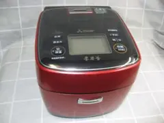 未使用級】三菱 本炭釜 IH炊飯ジャー NJ-SWB06-R 赤紅玉 3.5合 - メルカリ