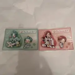 さんちゃんく！　ステッカー　米将軍＆雨栗　りらっくすver