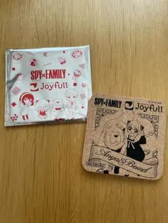 SPY×FAMILY Joyfullコラボ コースター 特典 アーニャ ボンド