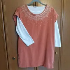 チュニック ☆刺繍☆ Mサイズ