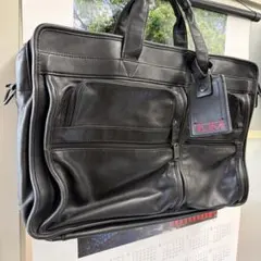 TUMI 2WAY 96114DHオールレザー ビジネスショルダートートバッグ 美品 TUMI 96114DH レザー 2way ビジネスバッグ｜Yahoo!フリマ（旧