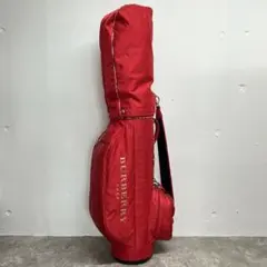 【レア】BURBERRY GOLF キャディバッグ レッドのサムネイル