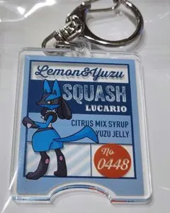 PRONTOコラボ　ポケモン　ルカリオ 　アクリルキーホルダー