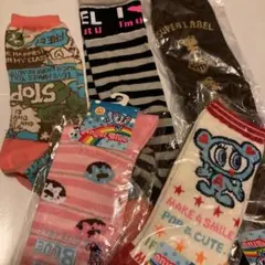 新品３足含む合計５足❤︎エンジェルブルー❤︎靴下❤︎２３〜２５㎝