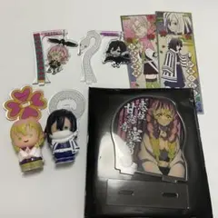 鬼滅の刃 甘露寺蜜璃 伊黒小芭内 アクスタ 指人形 ステッカー