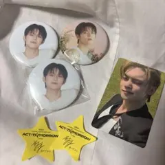 txt ヨンジュン 缶バッジ トレカ 落下物セット