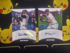 Topps WADE MECKLER DAVIS WENDZEL オートグラフ