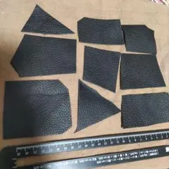 本革　ハギレ　まとめ売り　ハンドメイド　手芸　パーツ　趣味　手作り　④