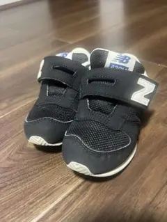 New Balance 420 ベロクロシューズ 16cm ブラック/ホワイト