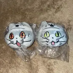 N 仕事猫 フェイスぬいぐるみ 2点