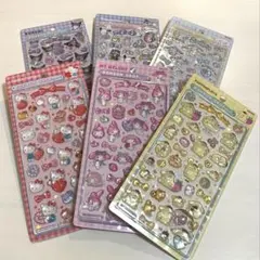 【新品・正規品】ボンボンドロップシール サンリオ 第二弾6種