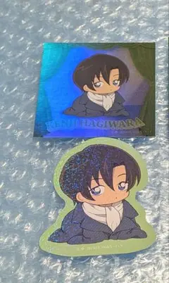 名探偵コナン　ちぢませ隊　ステッカーコレクション２　萩原研二