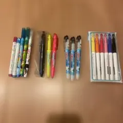 PILOT FRIXION COLORS 7色セット　布書きペン　蛍光ペン