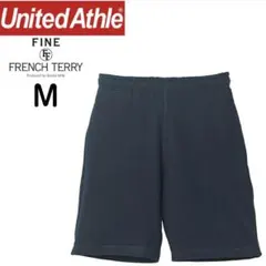 8.4oz　スウェット　ハーフ　M　5186　ショーツ　パイル　ネイビーのサムネイル